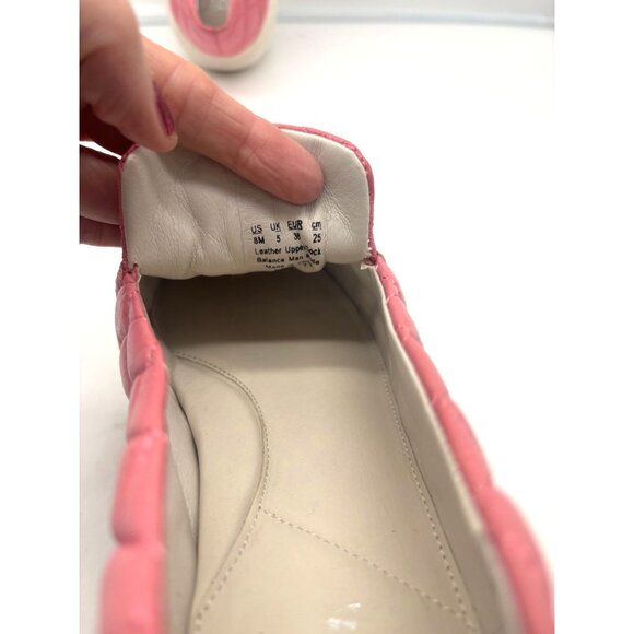 Franco Sarto Prato 3 Slip On Platform Quilted Leather Sneaker, Blush Pink, 8M - Picture 9 of 14